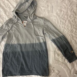 NWT Men’s Microsoft Gradient Gray Hoodie Longsleeve Terry Sweatshirt